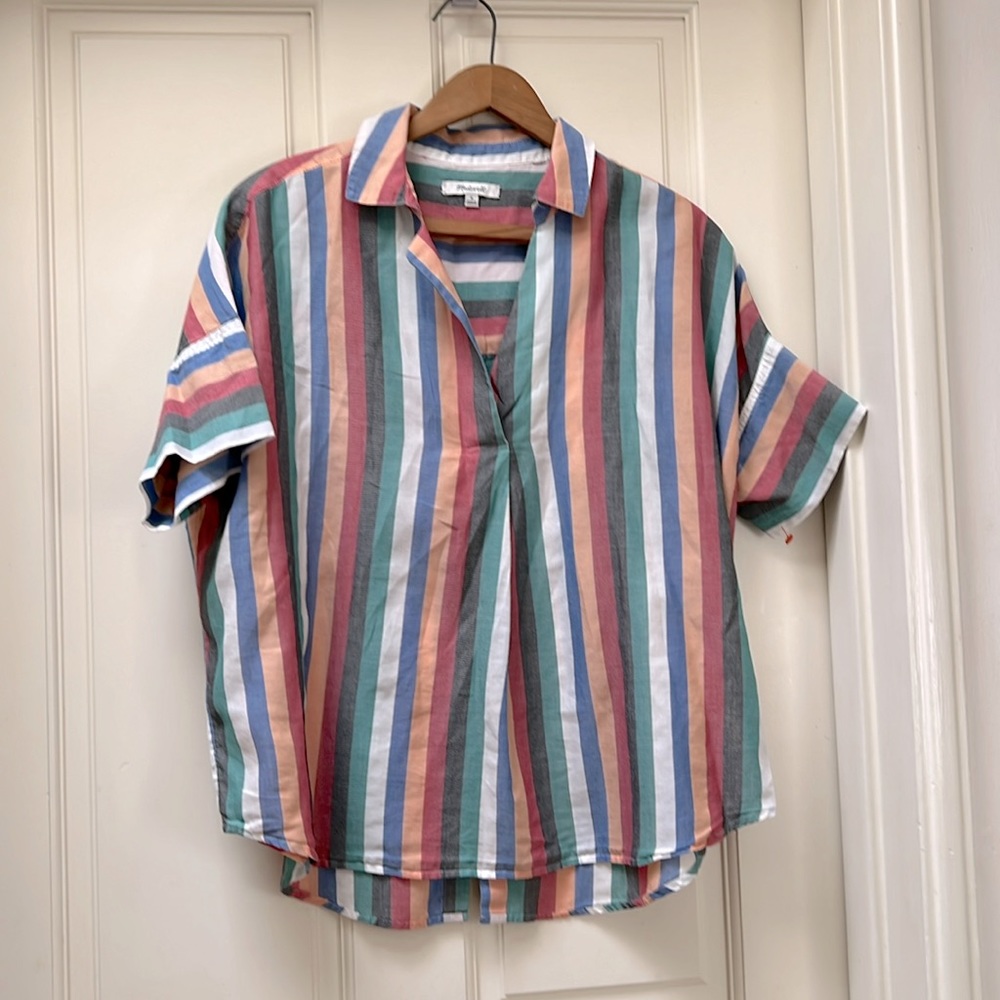Madewell Short Sleeve Blouse